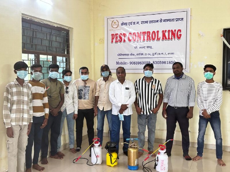 The Pest Control King pest control team in Durg, Chhattisgarh